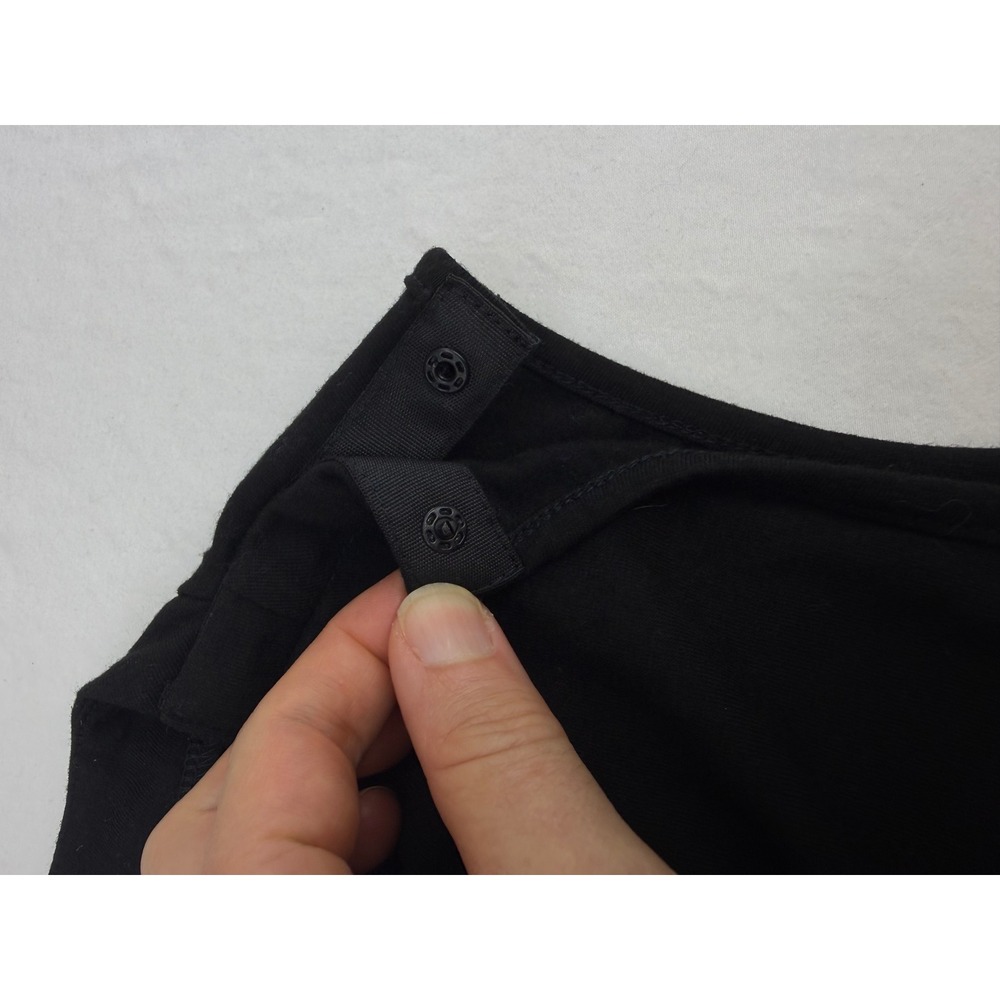 (2) Deyeek Women Post Surgical Recovery Top Black Drain Pockets Small Sleeveless - Picture 7 of 10